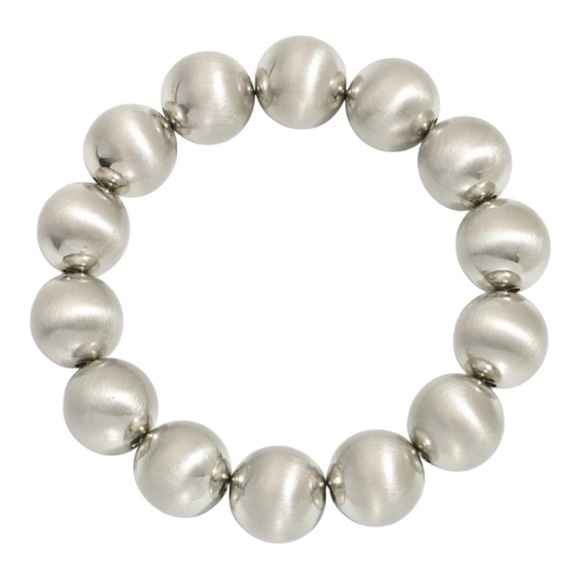 Silver Beaded Bracelet - Picture 1 of 1